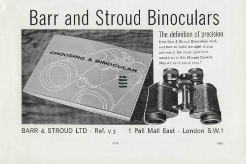 Original 1966 advert - for, barr